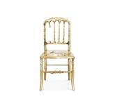 Mirrored Gold Dining Chair for Dining Room