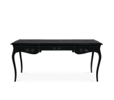 Boulevard II Gloss Black Classic Writing Desk