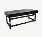 Manu Manueline Gloss Black Writing Desk