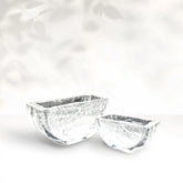 Glacier Acrylic Vase - Semicircle