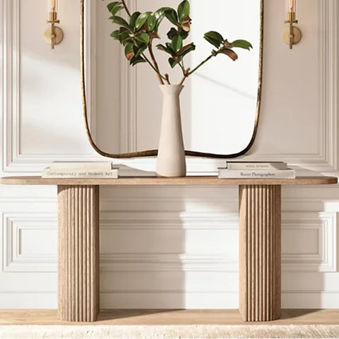 Mulho Plank Wood Console Table Mulho Plank Wood Console Table