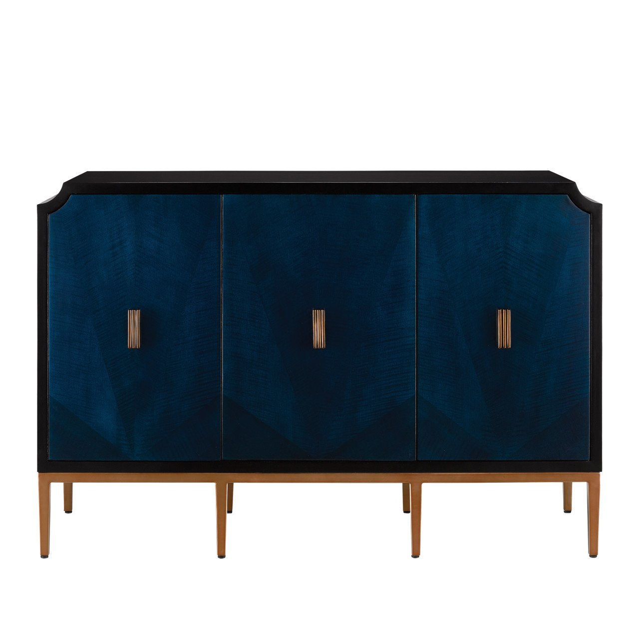 Kasta Wood & Brass Cabinet