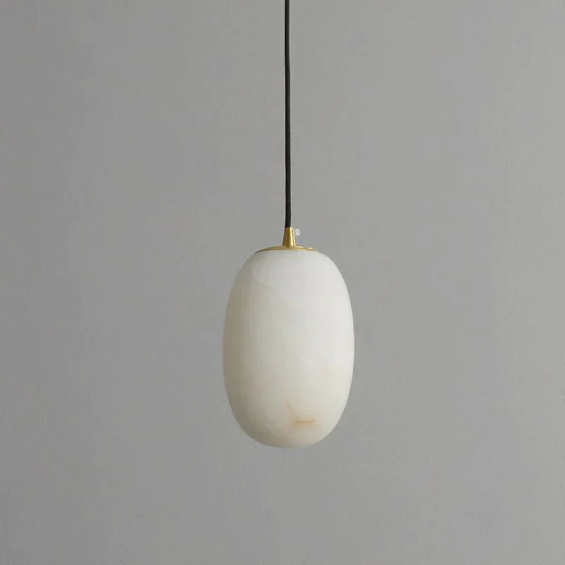 Modern Real Alabaster Pendant Lighting Beside Bed,  Dining Table Pendant