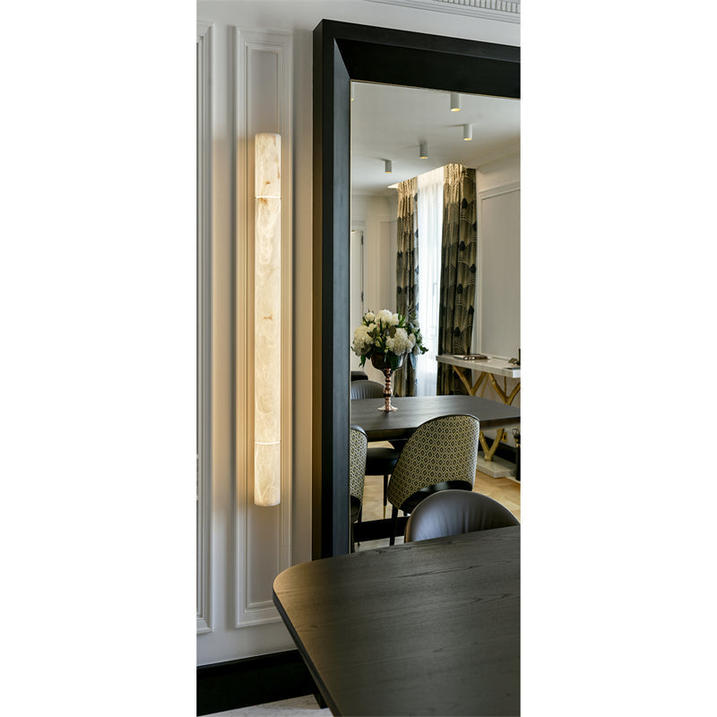 Housegent Avis Modern Alabaster Wall Sconce