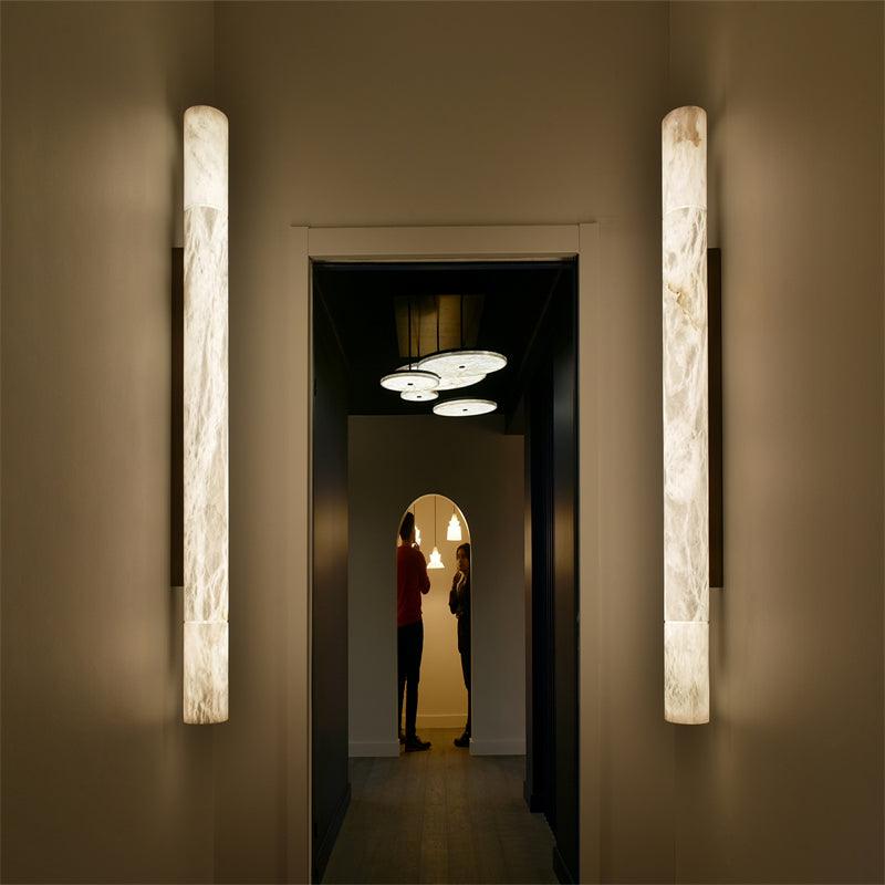 Housegent Avis Modern Alabaster Wall Sconce