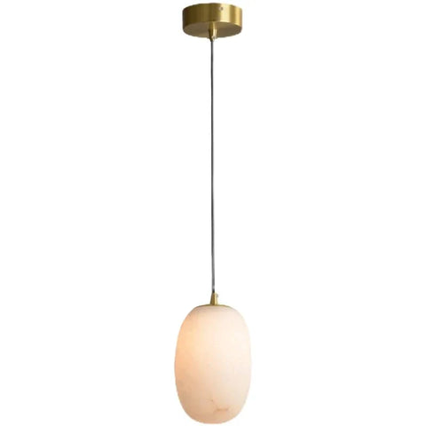 Modern Real Alabaster Pendant Lighting Beside Bed,  Dining Table Pendant