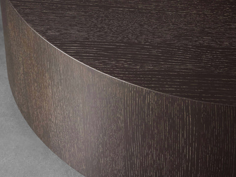 Sullivan Wood Round Coffee Table Oak Sofa Center Tea Table
