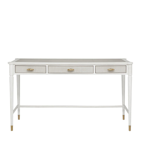 Aster White Writing Desk