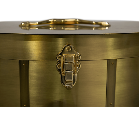 Champagne Gold Vault Safe with High-Security Storage and