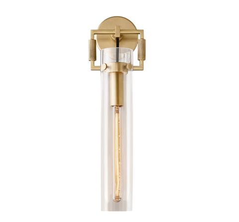 Zephyral Glass Cylinder Sconce