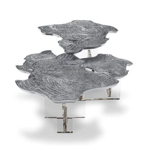 Brass Sculptural Form Coffee Table