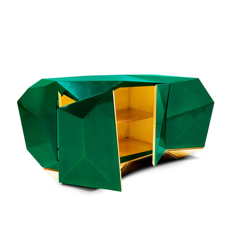 Emerald Green Sideboard Cabinet