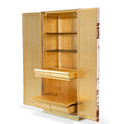 Glass Display Cabinet for Living Room