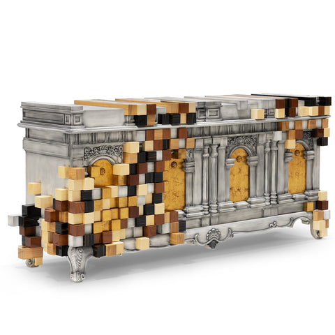 Mirrored Sideboard Buffet Cabinet