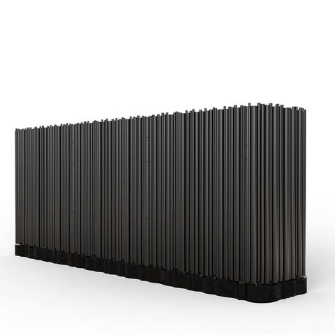 Brass Hidden Storage Sculptural Form Sideboard