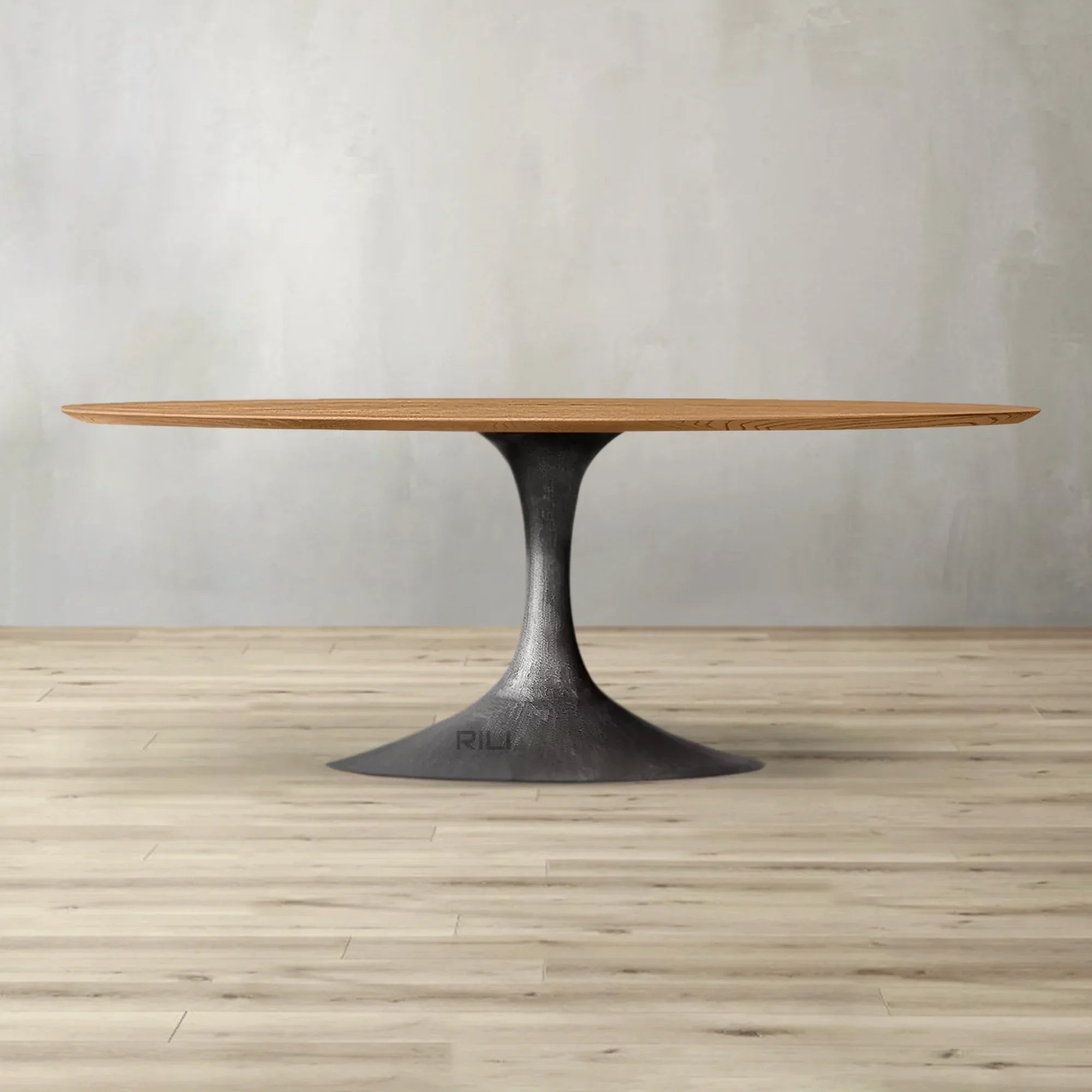 Aero Wood Oval Dining Table