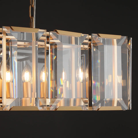 Carlow Crystal Rectangular Chandelie
