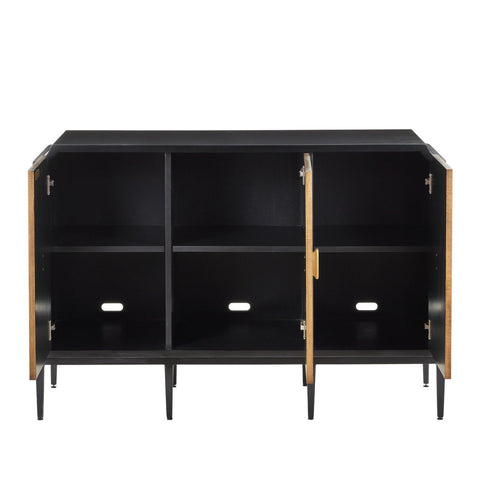 Kasta Wood & Brass Cabinet