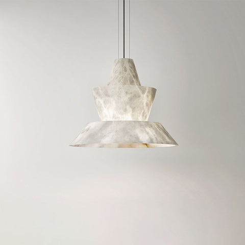 Housegent Brianna Alabaster Dining Table Pendant Light, Designer Pendant Lights