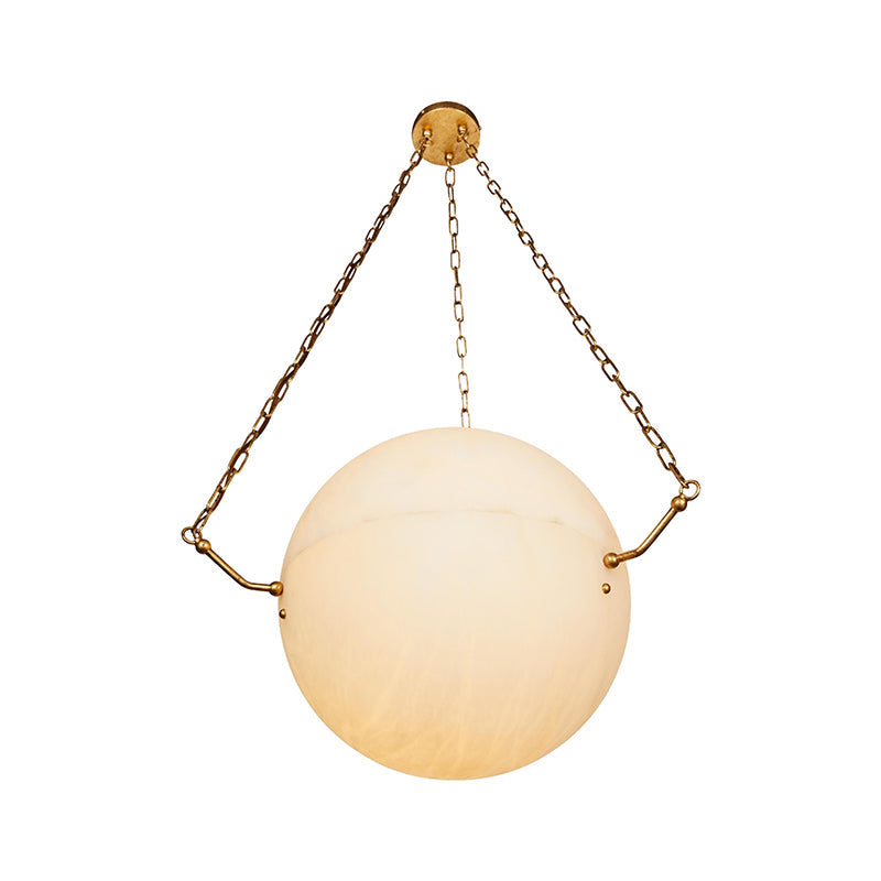 Housegent Zenobia Alabaster Suspension Lamp, Kitchen Island Pendant Lamp