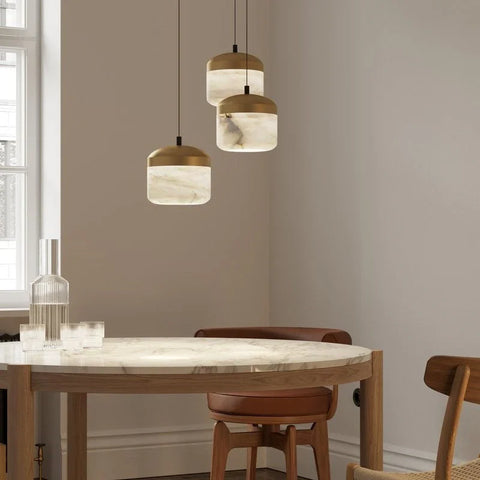 Ava Shine - United Alabaster Pendant