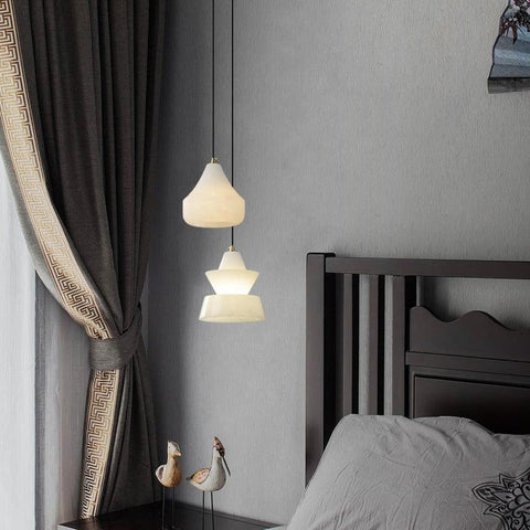 Felix Small Alabaster Pendant Light