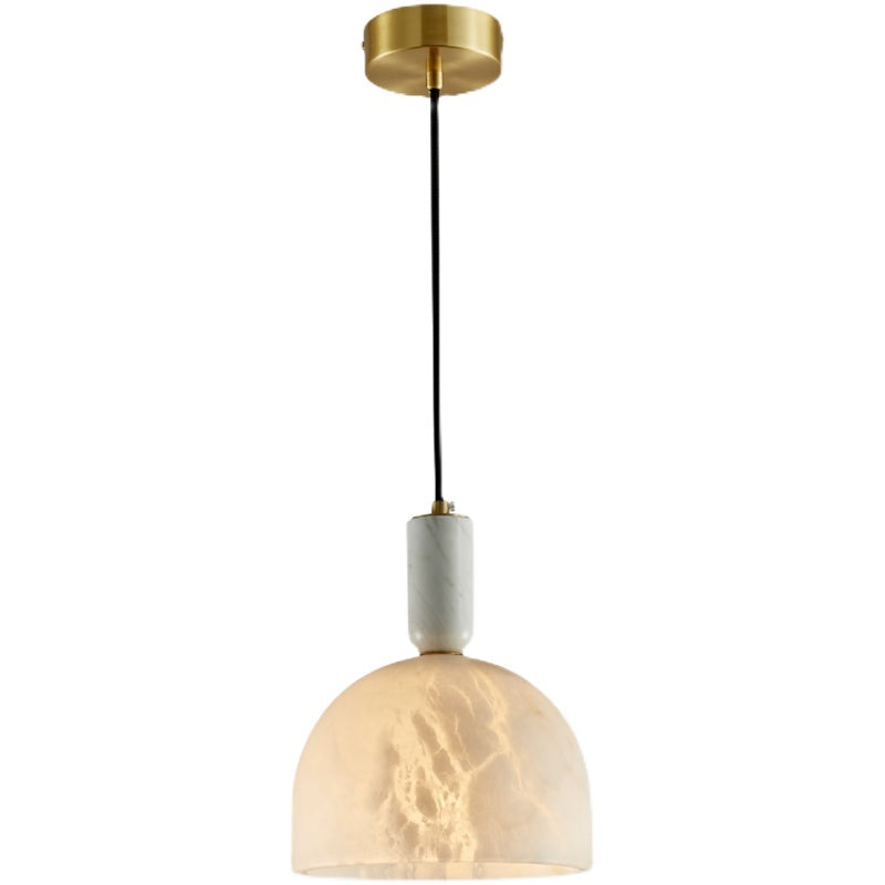 Housegent Enid Alabaster Bedside Pendant Light, Kitchen Pendant Lamp