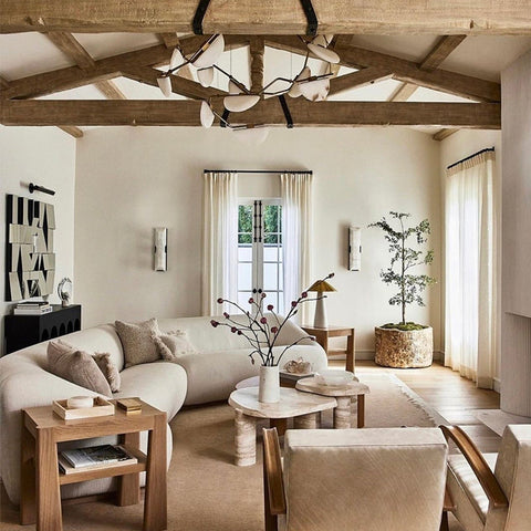 Housegent Selena Alabaster Chandelier, Luxury Modern Chandelier for Living Room