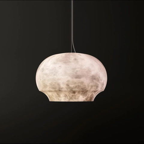 Housegent Eamon Alabaster Pendant Light, Modern Kitchen Lighting