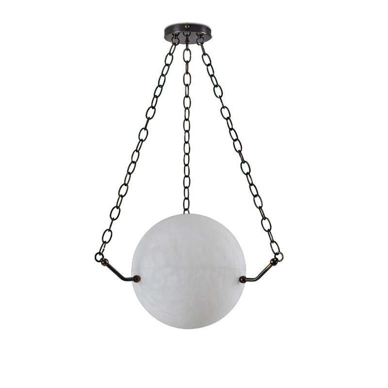 Housegent Zenobia Alabaster Suspension Lamp, Kitchen Island Pendant Lamp