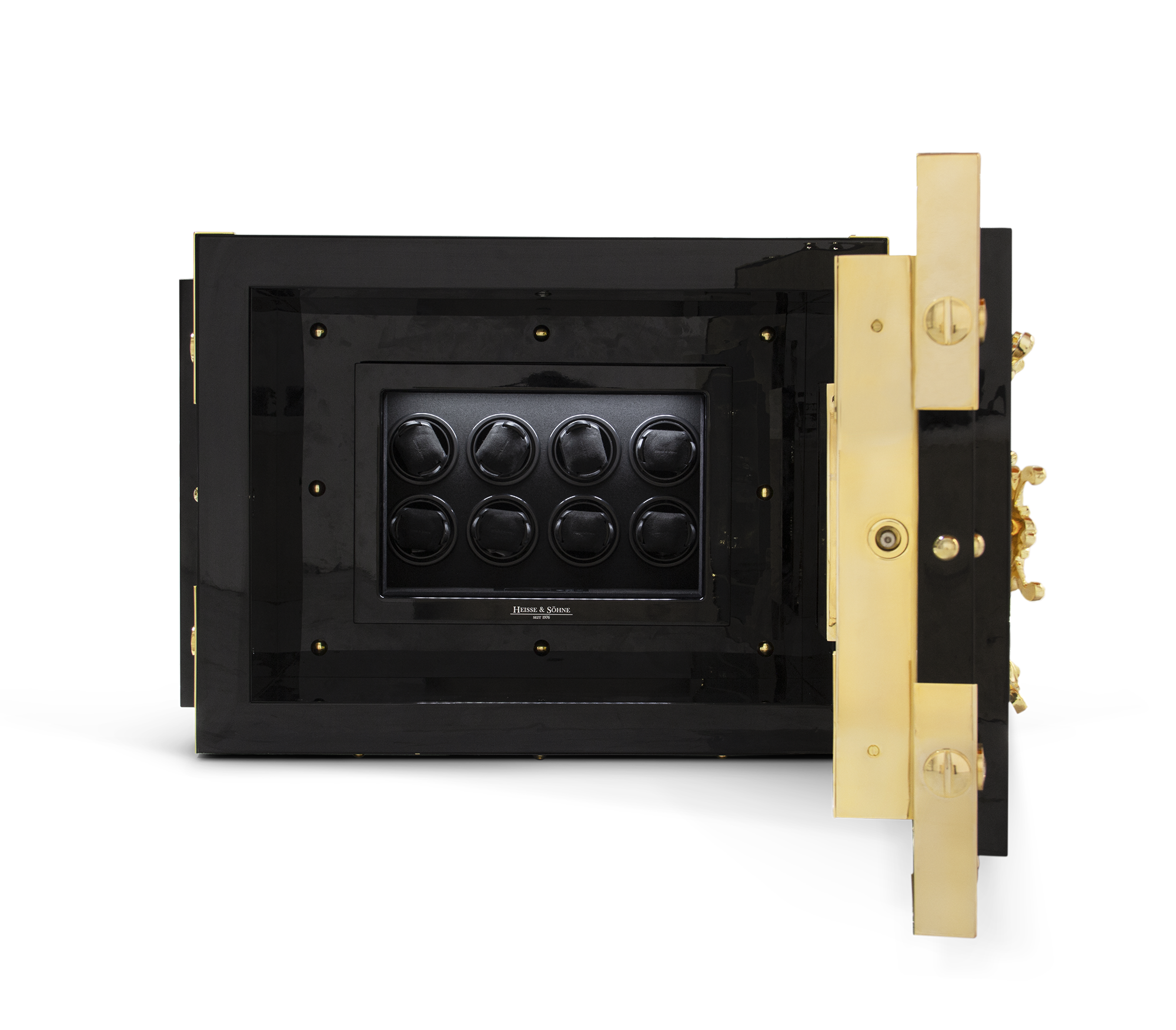 Knox Watch Winder Safe with Fort Knox-Inspired Armor Design