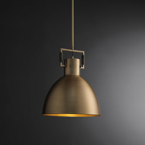 Zephyral Metal Cloche Pendant