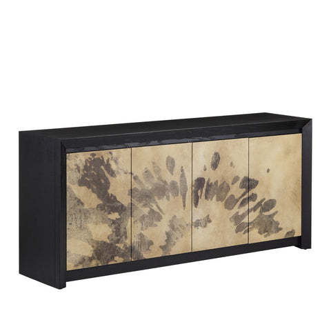 Karhat Faux Vellum Credenza