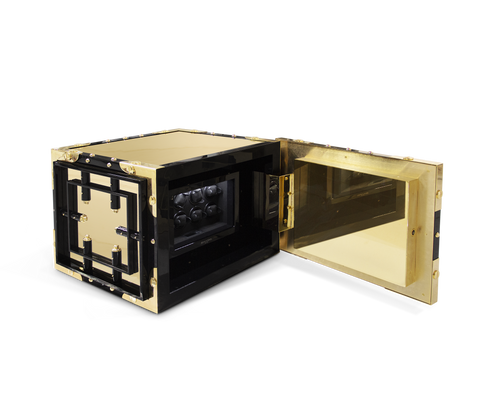 Knox Watch Winder Safe with Fort Knox-Inspired Armor Design