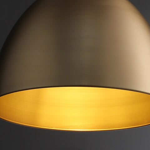 Zephyral Metal Cloche Pendant