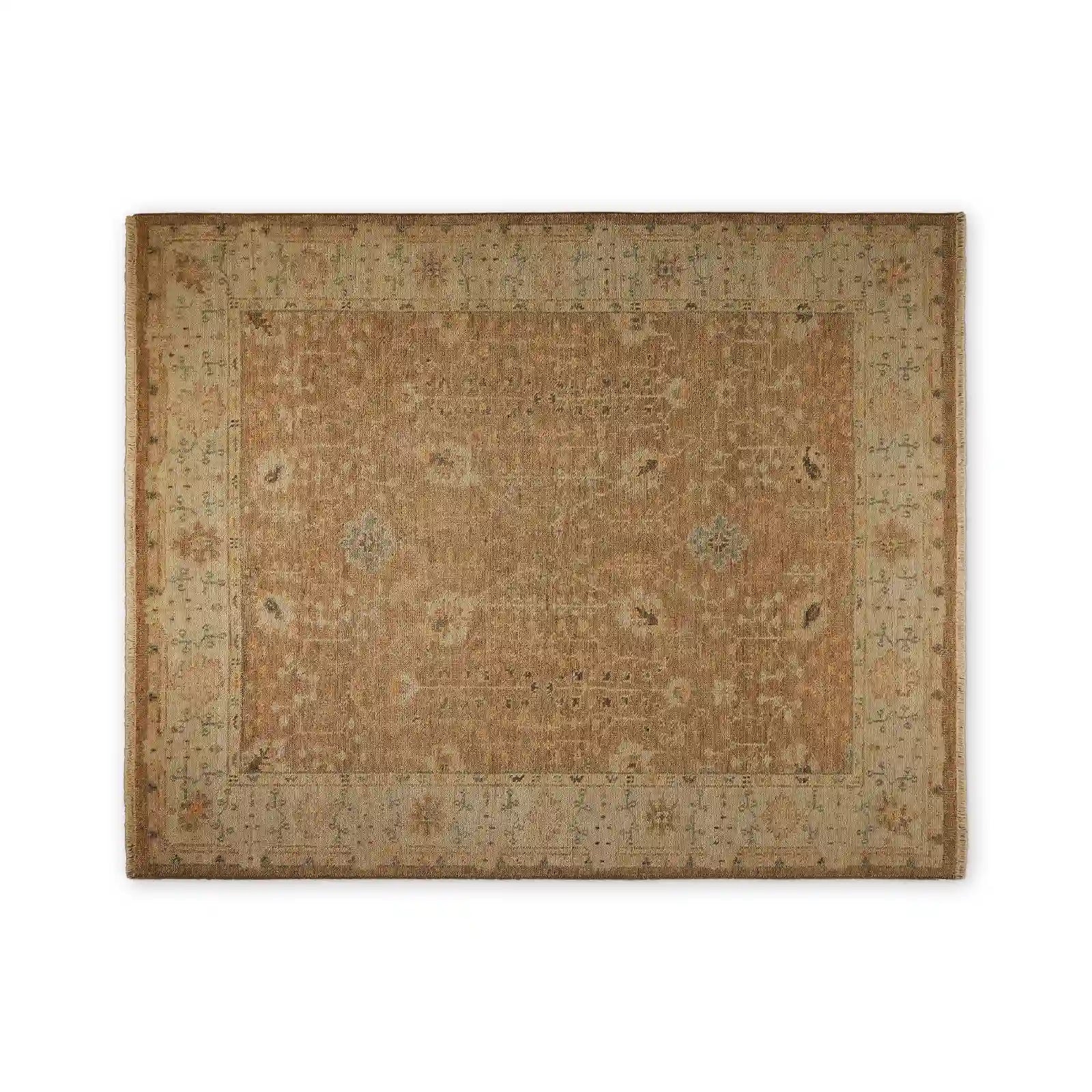 Asphyn Hand-Knotted Wool Area Rug