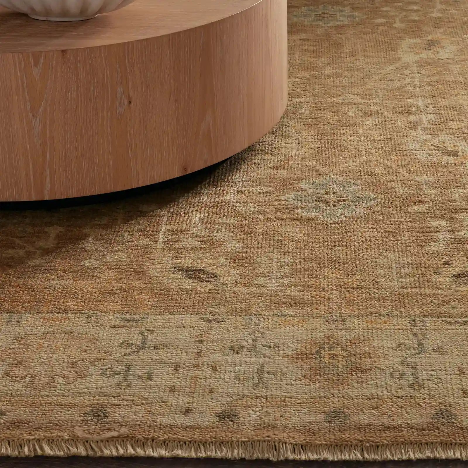Asphyn Hand-Knotted Wool Area Rug