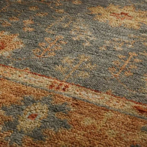 Asphyn Wool Round Area Rug
