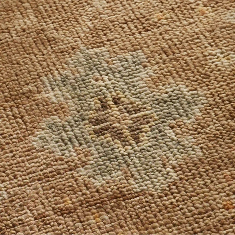 Asphyn Wool Round Area Rug