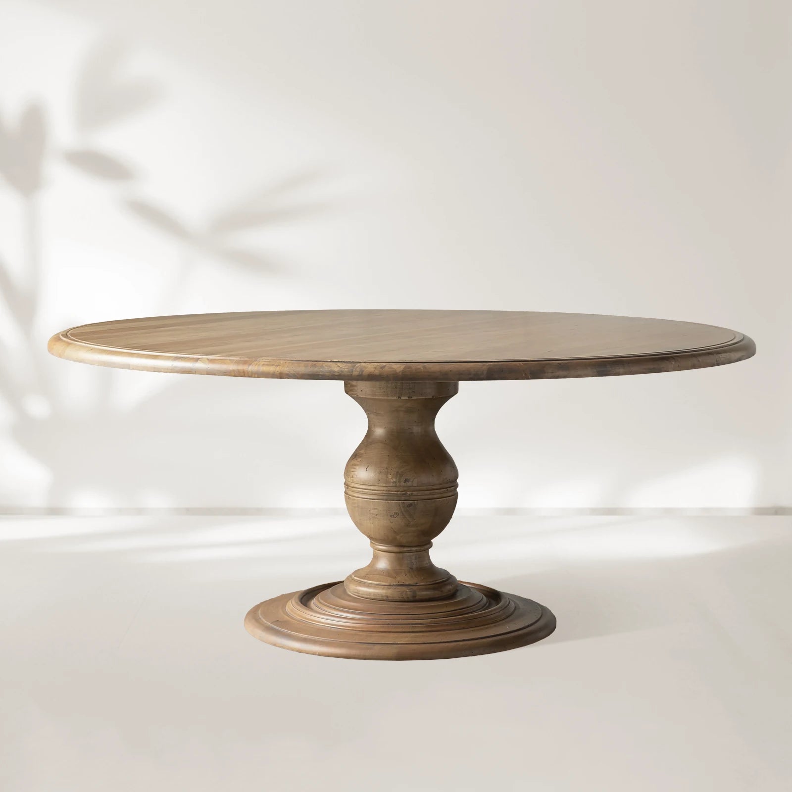 Asolo Dining Table Artisan Crafted With Distressed Tulip Wood Finish