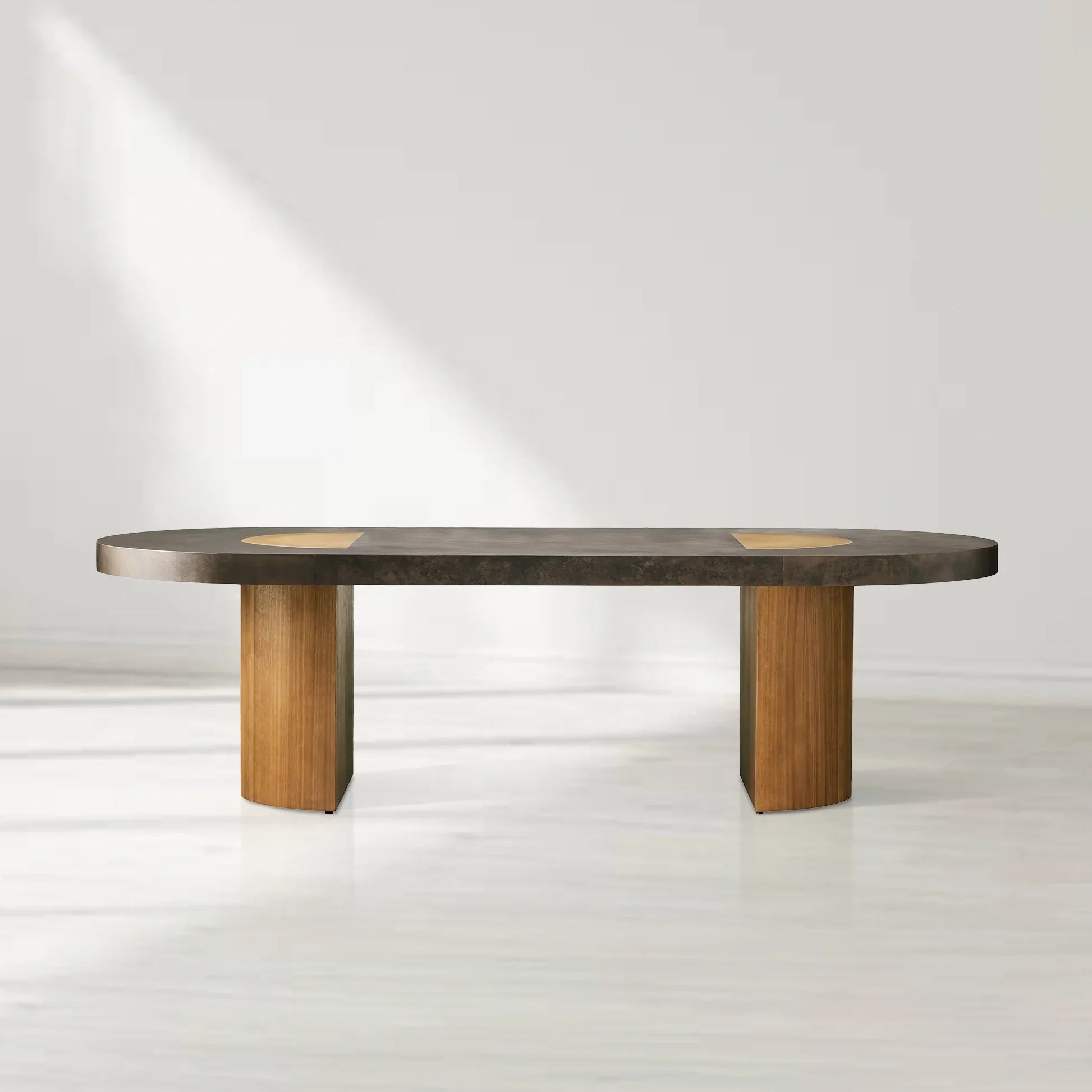 Acacius Rectangular Reclaimed Wood Dining Table