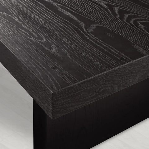Calvin Rectangular Oak Wood Dining Table with Contemporary Artisan Design