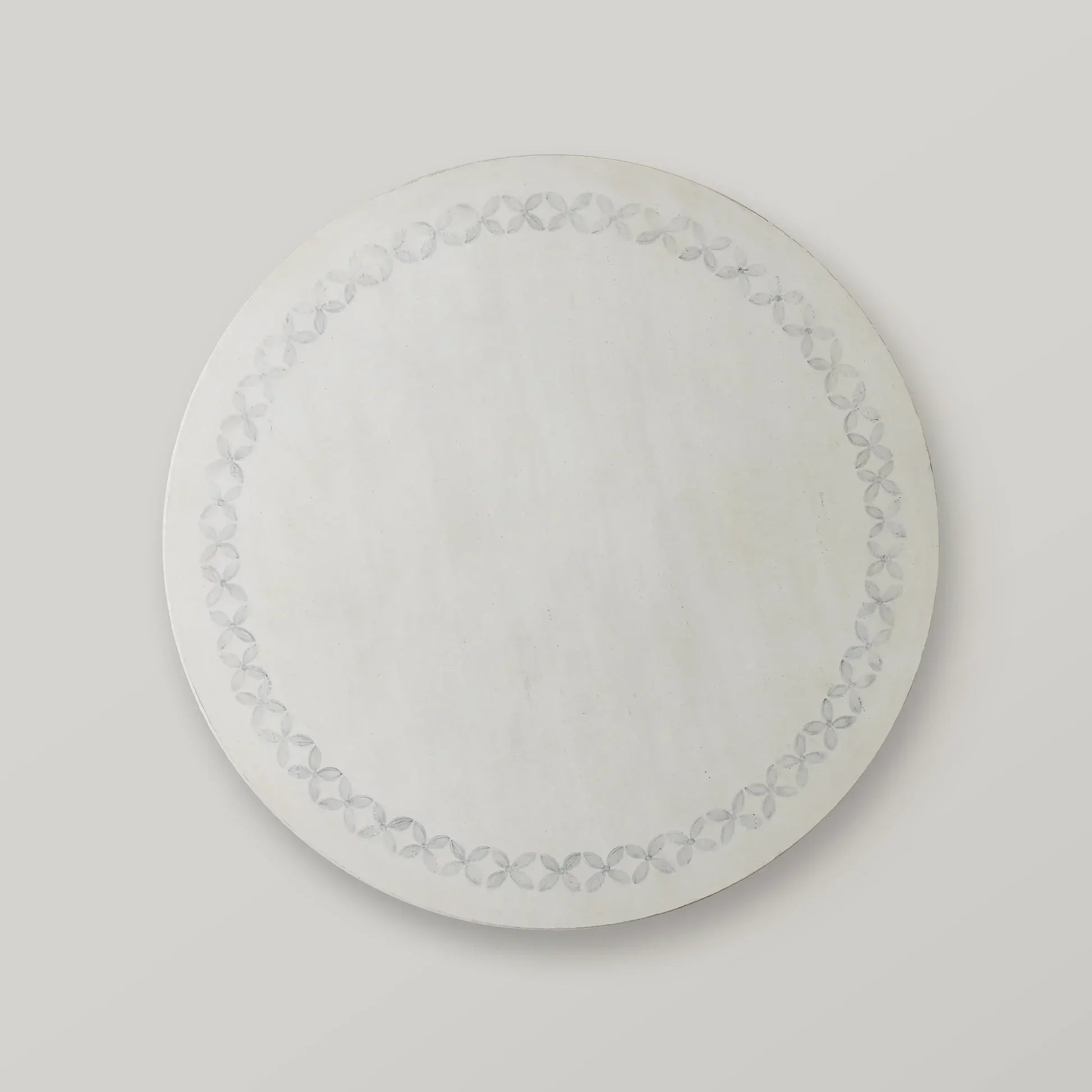 Girardi Round Wood Dining Table with Margherita BellArte Base