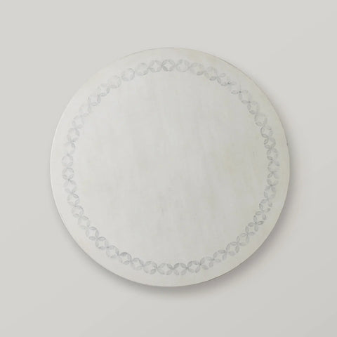 Girardi Round Wood Dining Table with Margherita BellArte Base