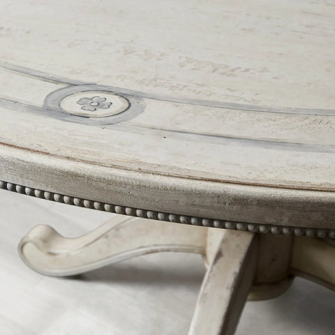 Girardi Round Wood Dining Table with BellArte Base