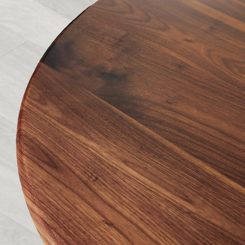 Jacob Round Wood Bistro Table with Wade Base