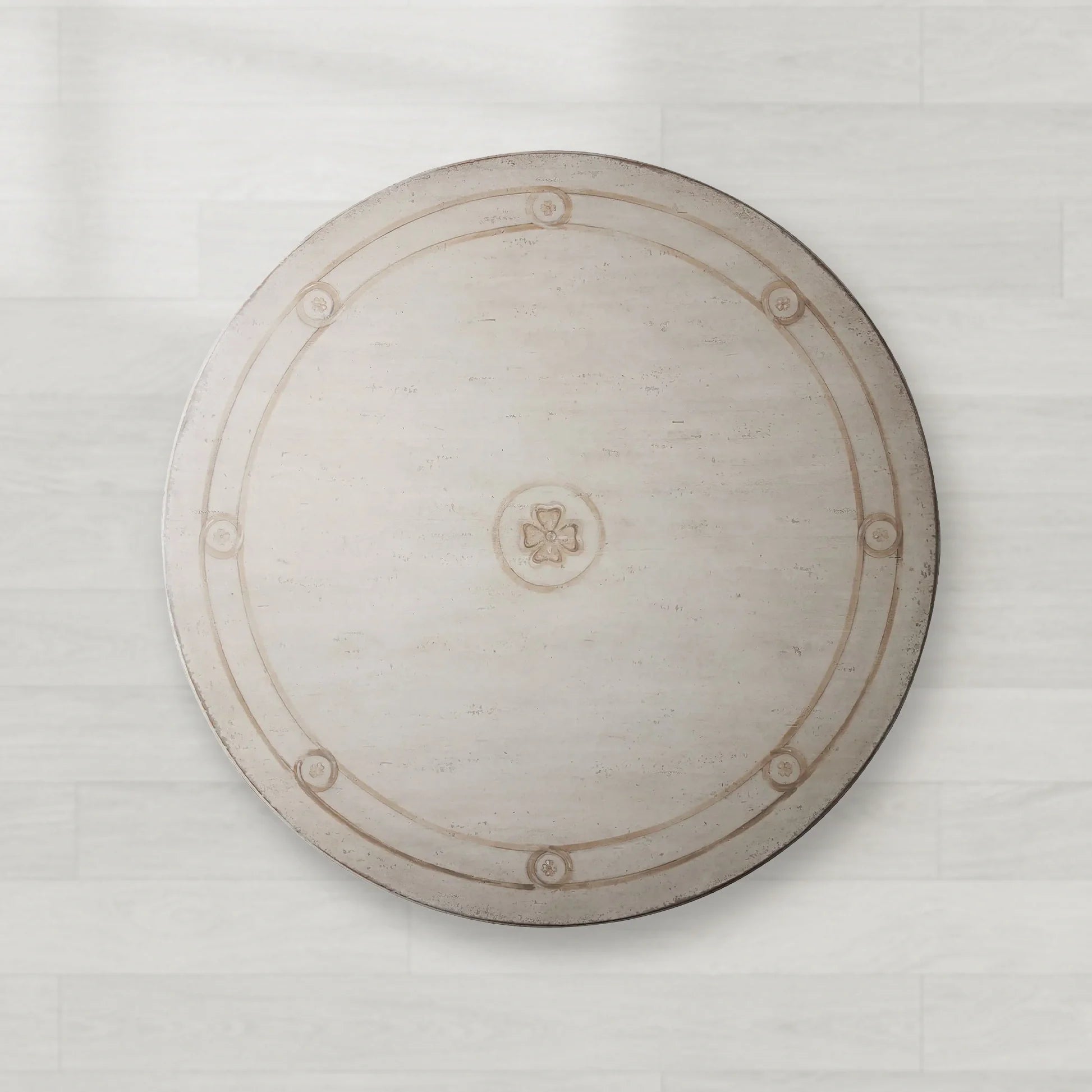 Girardi Round Wood Dining Table with BellArte Base