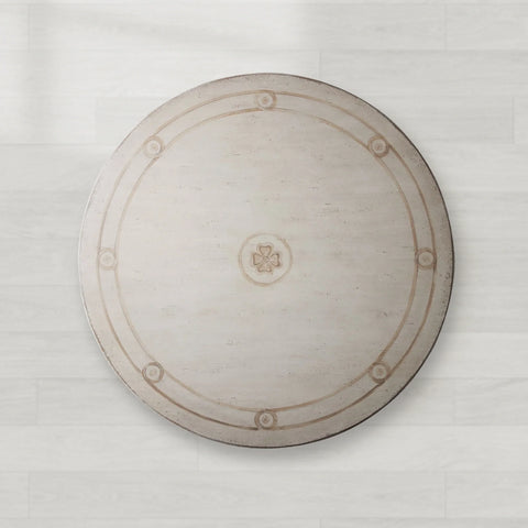 Girardi Round Wood Dining Table with BellArte Base