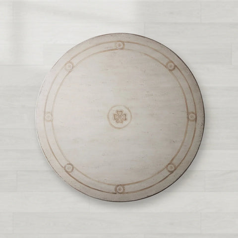 Girardi Round Wood Dining Table with BellArte Base