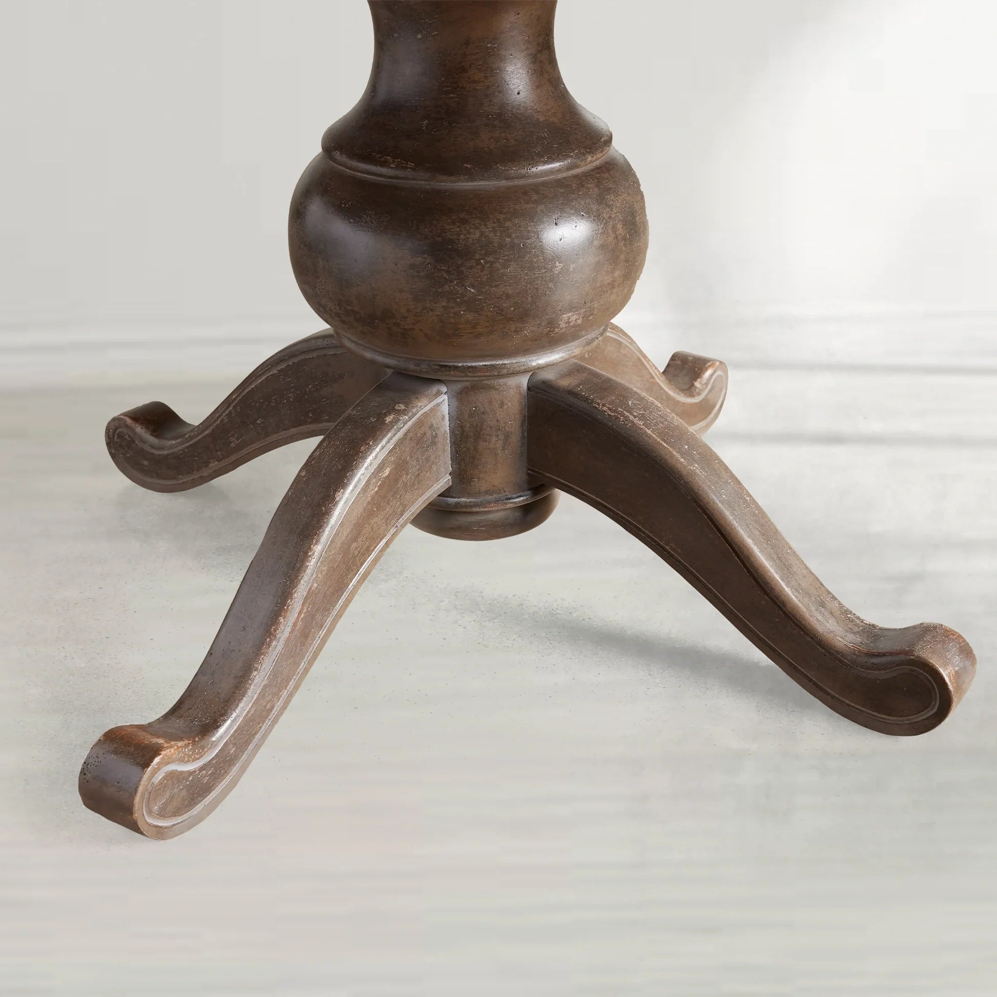 Girardi Round Wood Dining Table with BellArte Base